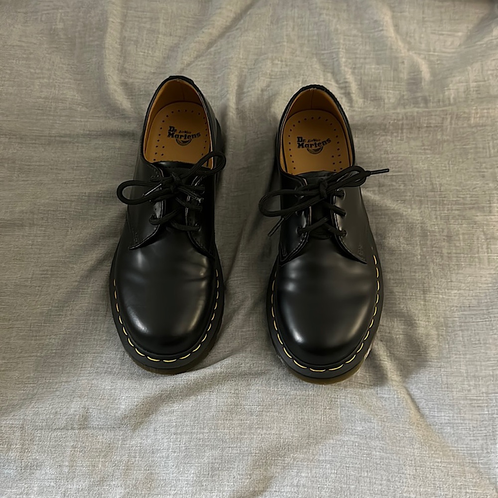 Black Doc Martens worn once